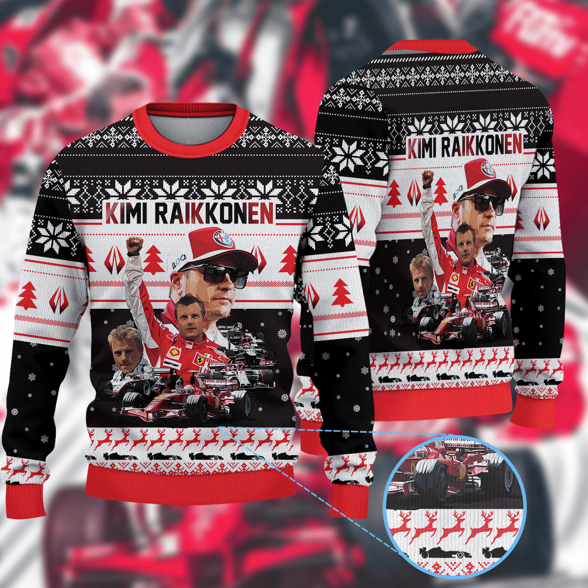 Kimi Räikkönen Ugly Sweater