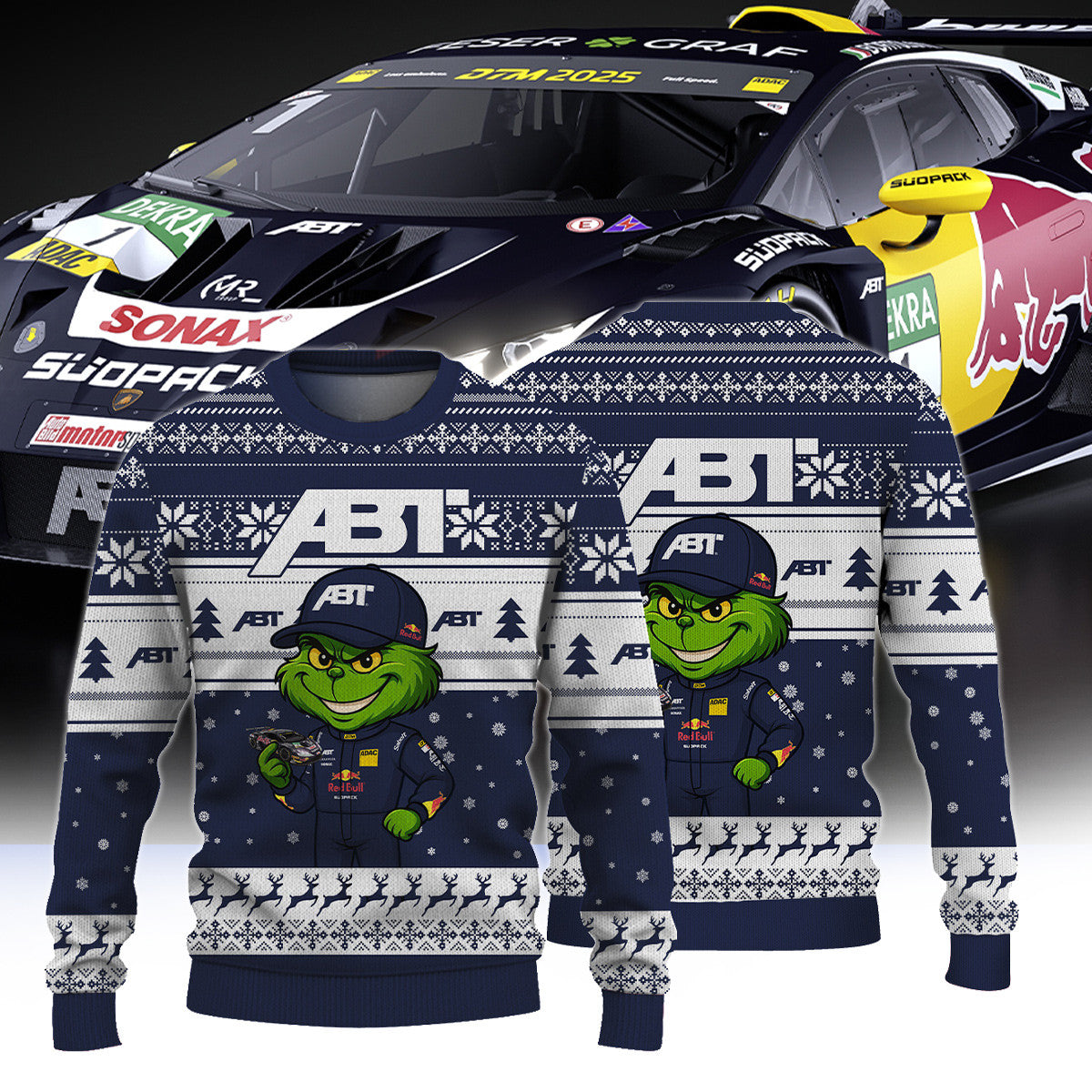 ABT Sportsline DTM × Grinch Ugly Christmas Sweater
