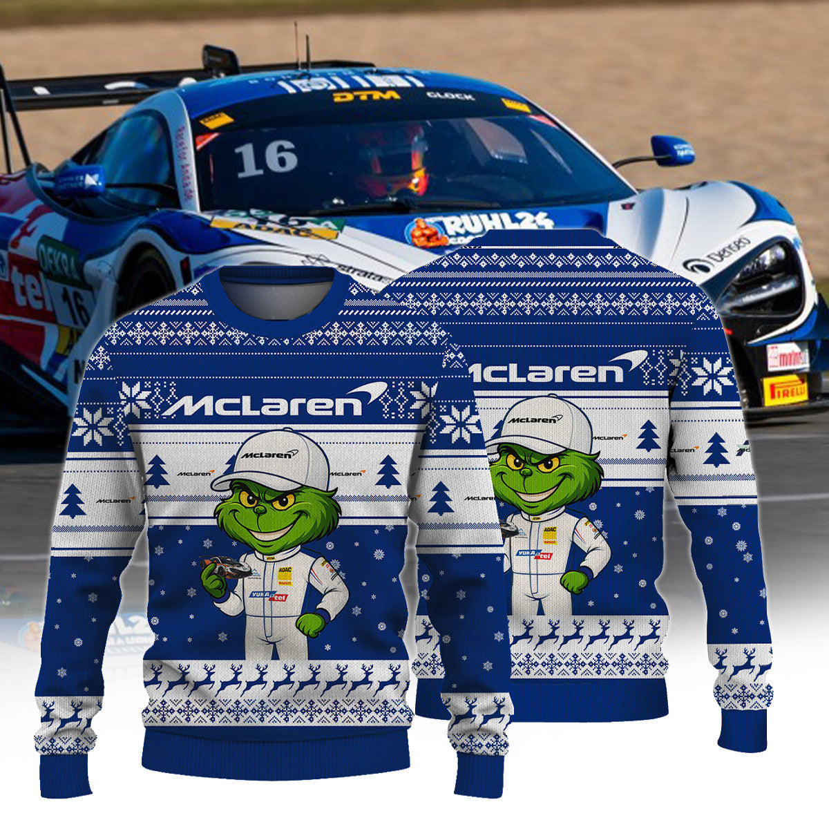 Dörr Motorsport DTM × Grinch Ugly Christmas Sweater