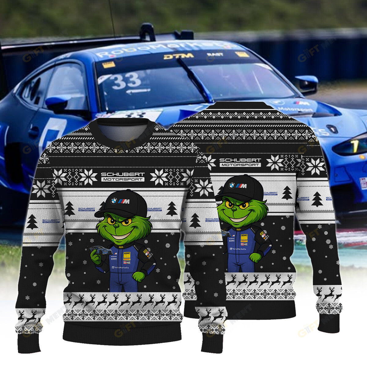 Schubert Motorsport II DTM × Grinch Ugly Christmas Sweater