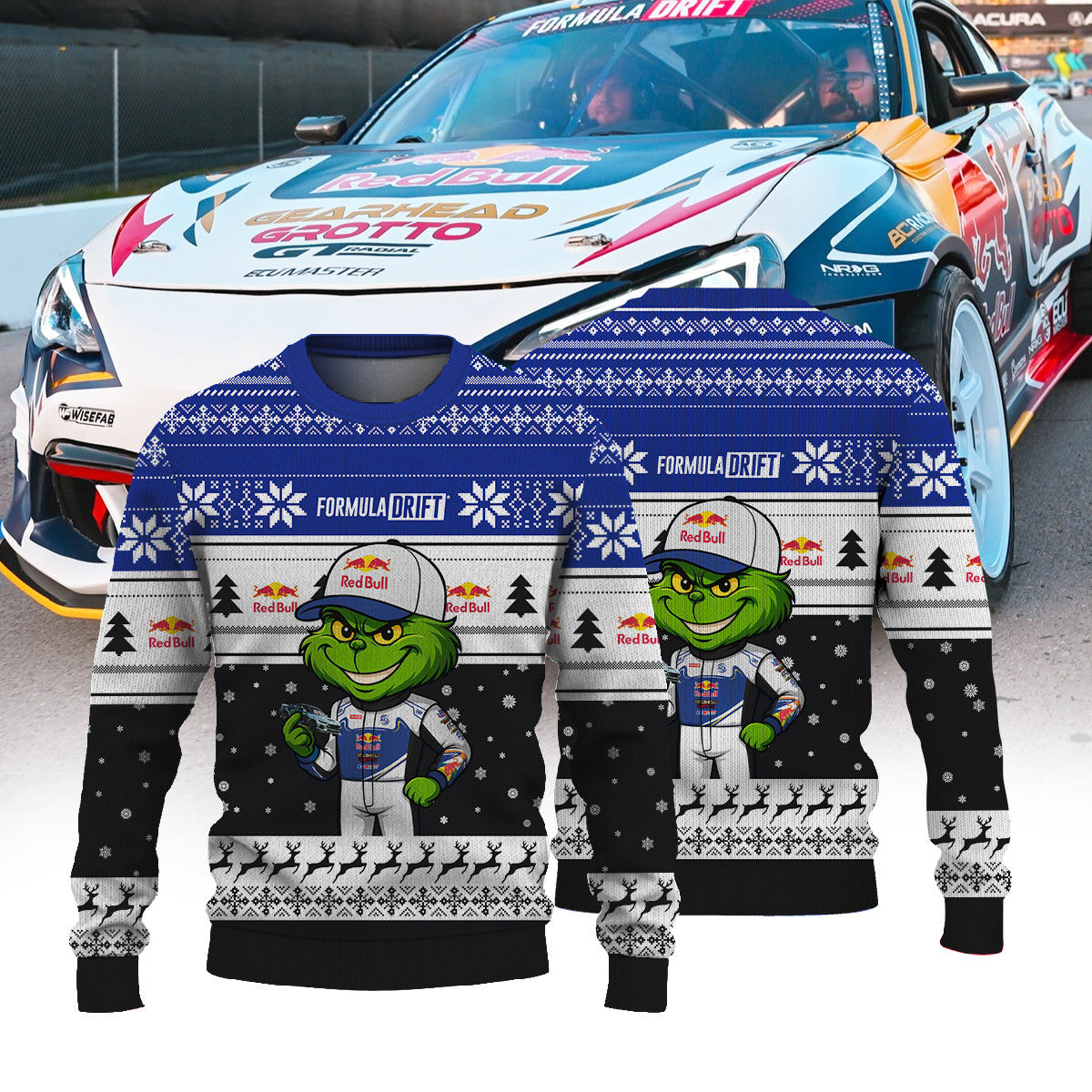 Shanahan Seventy Nine Conor Shanahan × Grinch Ugly Christmas Sweater