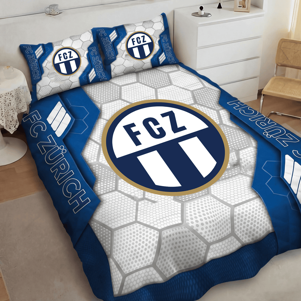 FC Zürich Inspired Full Bedding Set