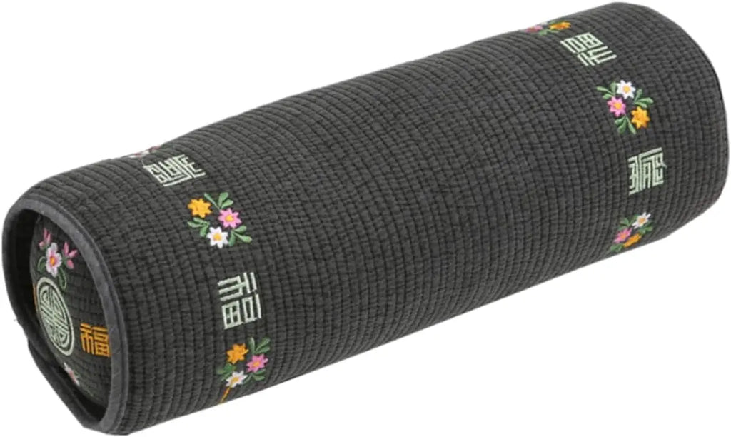 Adjustable Buckwheat Neck Pillow with Organic Cover for Firm Support and Comfortable Sleep